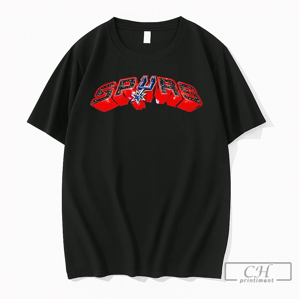 Premium San Antonio Spurs Basketball Space Nba 2026 Logo
