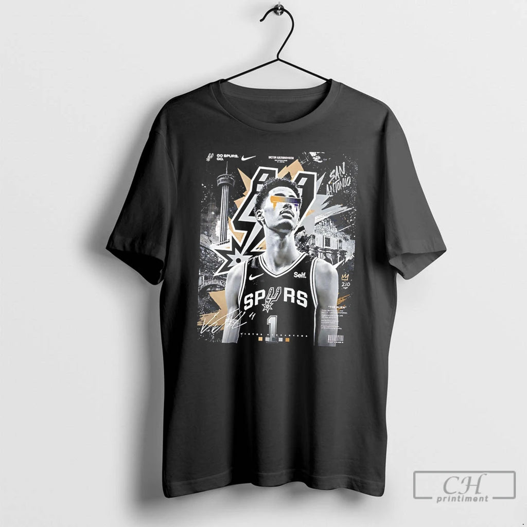 Premium San Antonio Spurs Wemby Victor Wembanyama Digital Tee