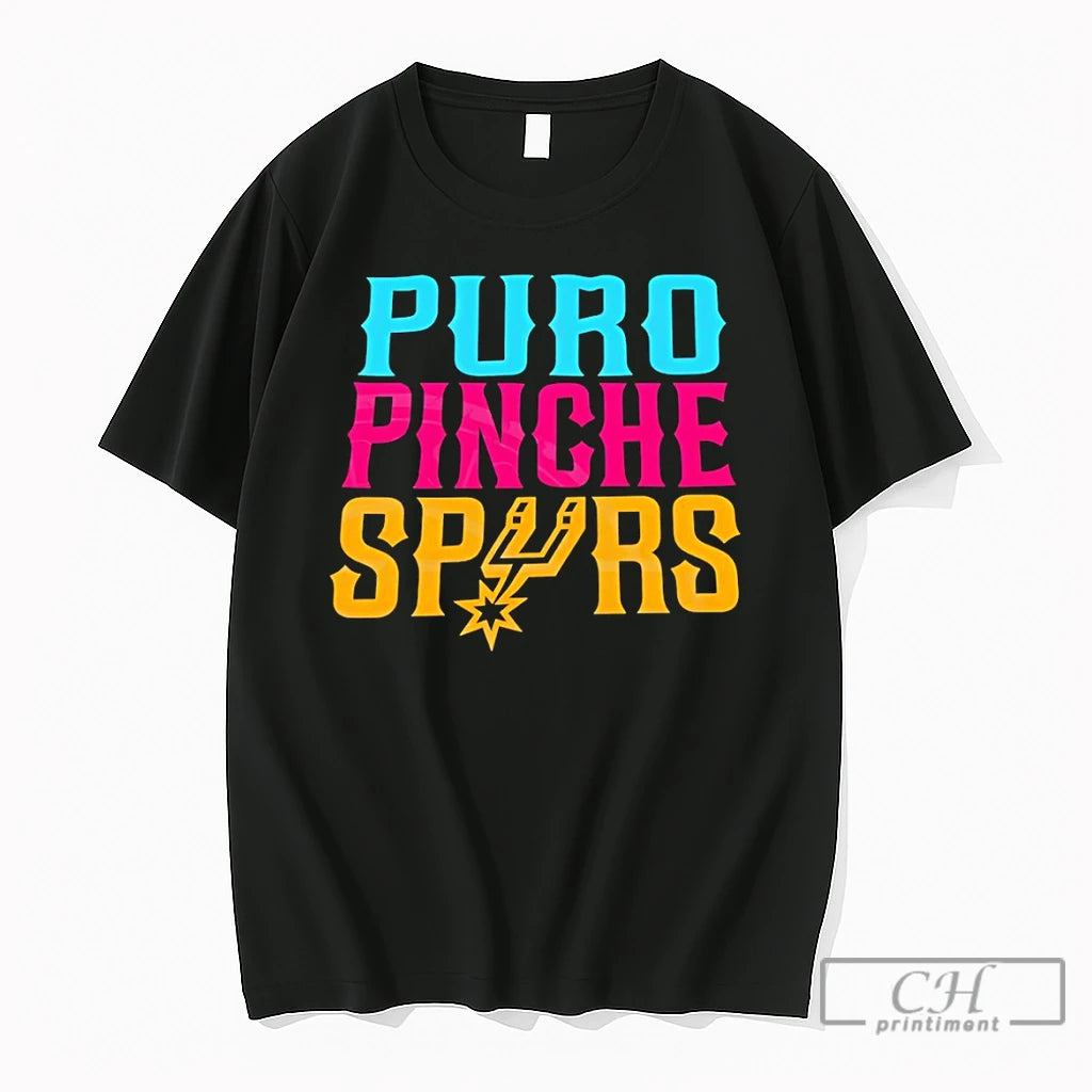 Premium San Antonio Spurs Basketball Team Puro Pinche Spurs Nba 2026