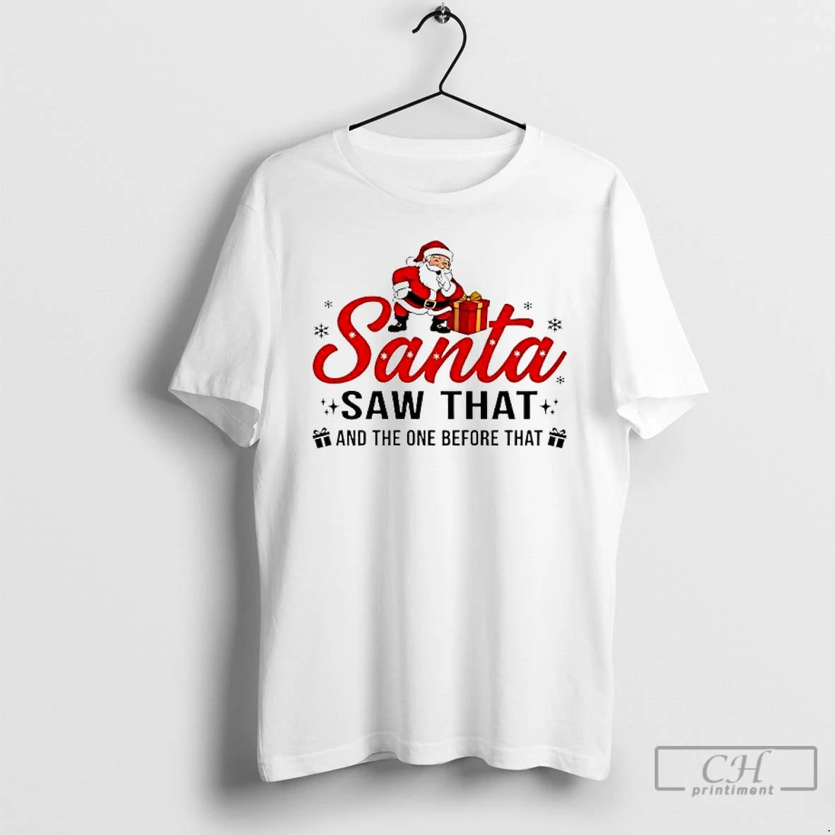 Premium Santa Saw That And The One Before That T-Shirts, Hoodie, Sweatshirt | DripVista.com