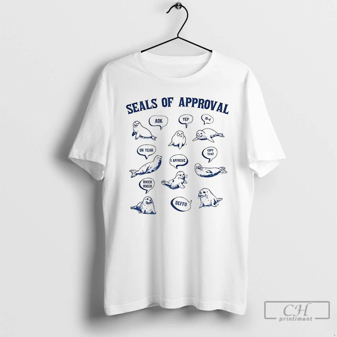 Premium Seals Of Approval Meme Aok Yep Oh Yeah I Approve Copy That Roger Deffo T-Shirts, Hoodie, Sweatshirt | DripVista.com