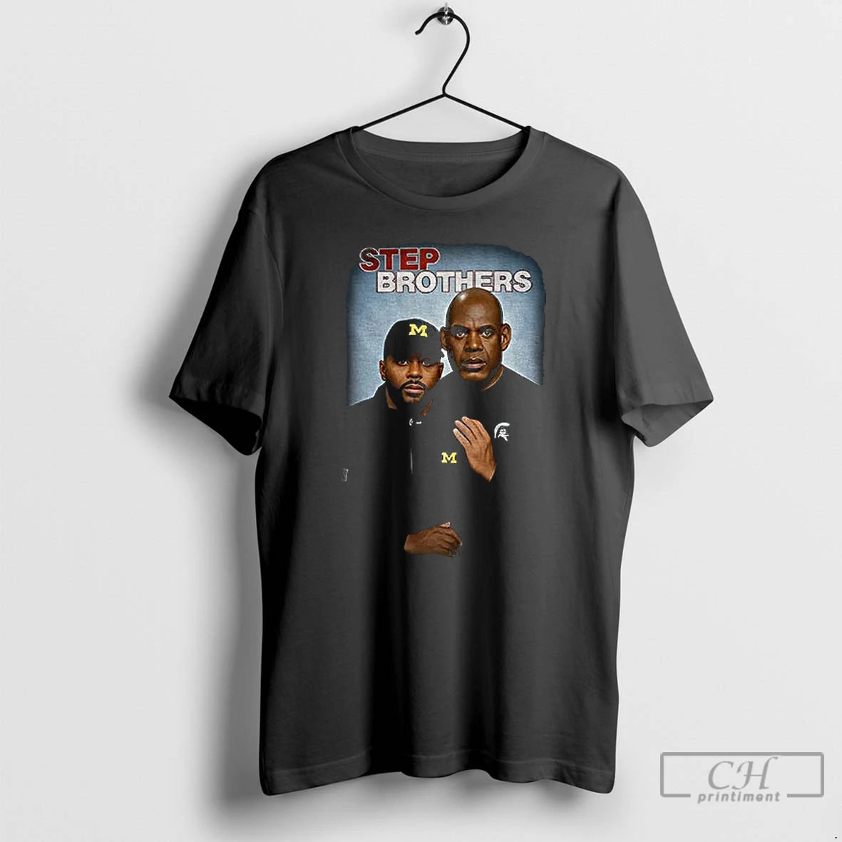 Premium Sherrone Moore Mel Tucker Step Brothers T-Shirts, Hoodie, Sweatshirt | DripVista.com