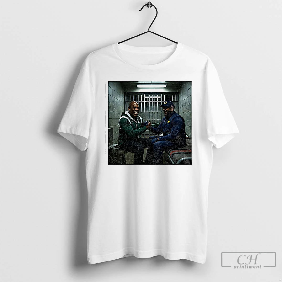 Premium Sherrone Moore Vs Mel Tucker Go Blue In Prison T-Shirts, Hoodie, Sweatshirt | DripVista.com