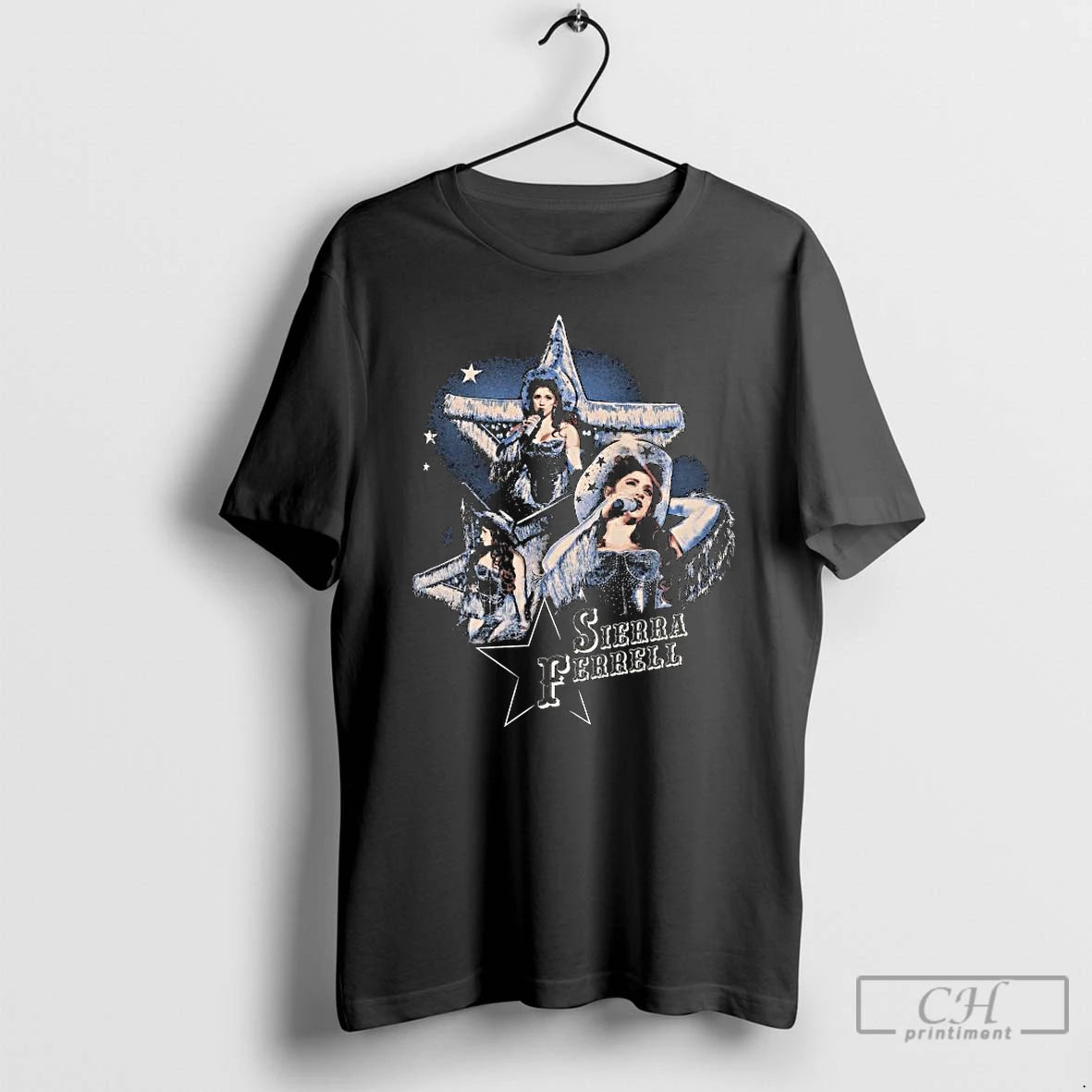 Premium Sierra Ferrell Black Star Photo T-Shirts, Hoodie, Sweatshirt | DripVista.com