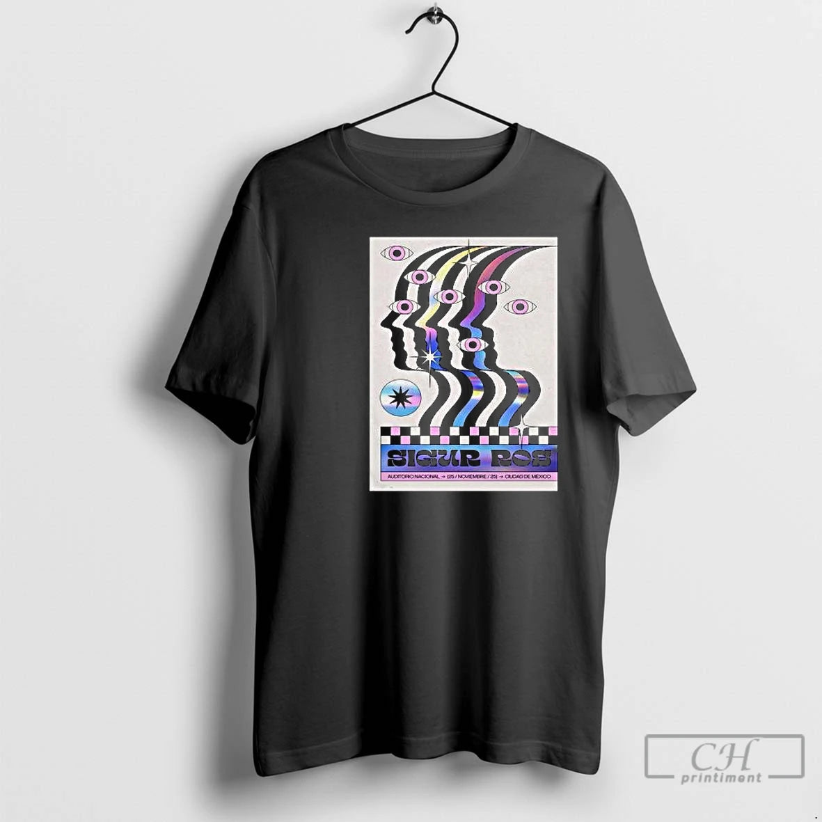 Premium Sigur Ros November 25 2025 Auditorio Nacional Mexico Circle Black T-Shirts, Hoodie, Sweatshirt | DripVista.com