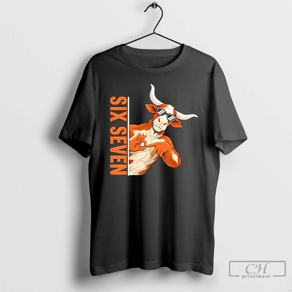 Premium Six Seven 67 Longhorn Meme T-Shirts, Hoodie, Sweatshirt | DripVista.com