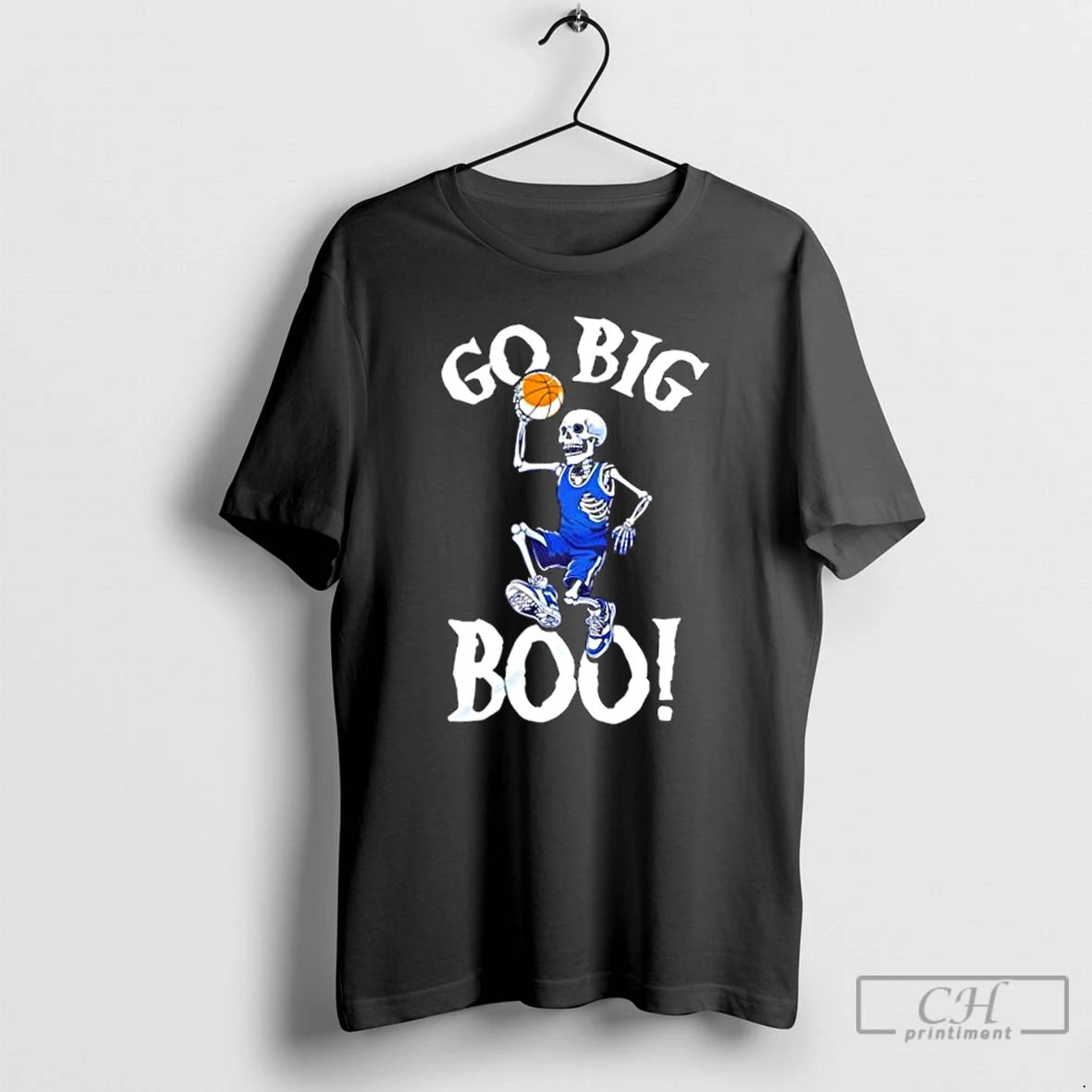 Premium Skeleton Duke Basketball The Go Big Boo T Shirts