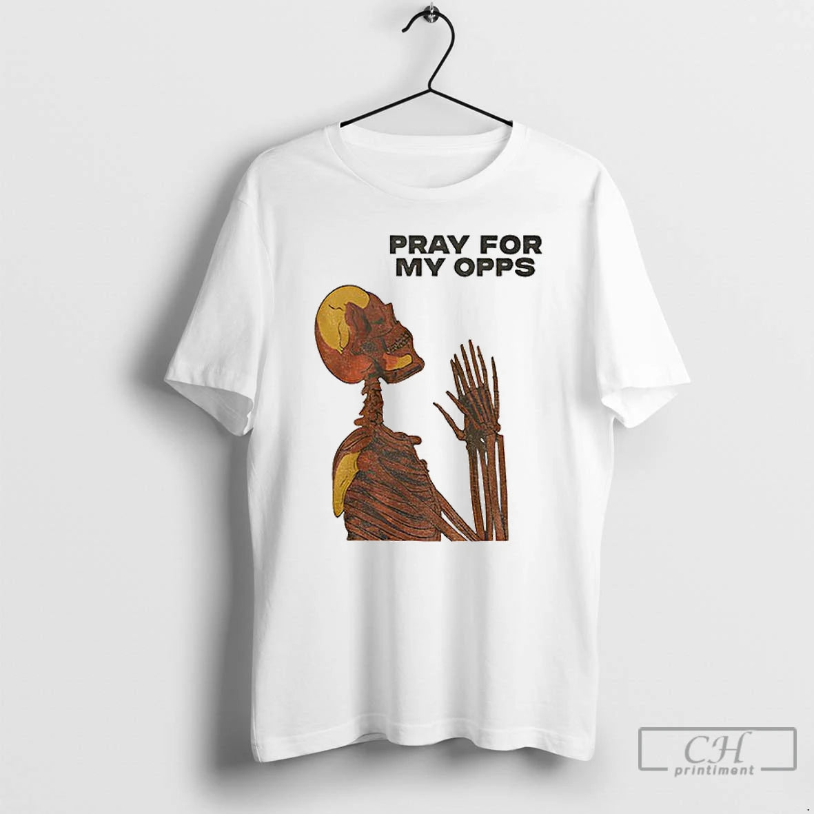 Premium Skull Pray For My Opps Matthew T-Shirts, Hoodie, Sweatshirt | DripVista.com