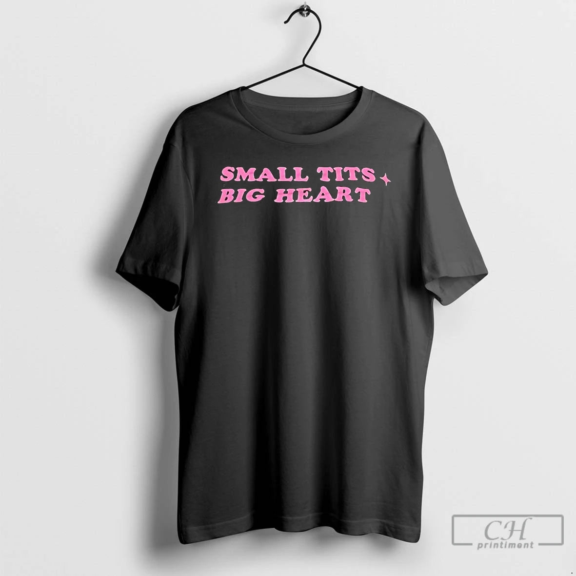 Premium Small Tits Big Heart T-Shirts, Hoodie, Sweatshirt | DripVista.com