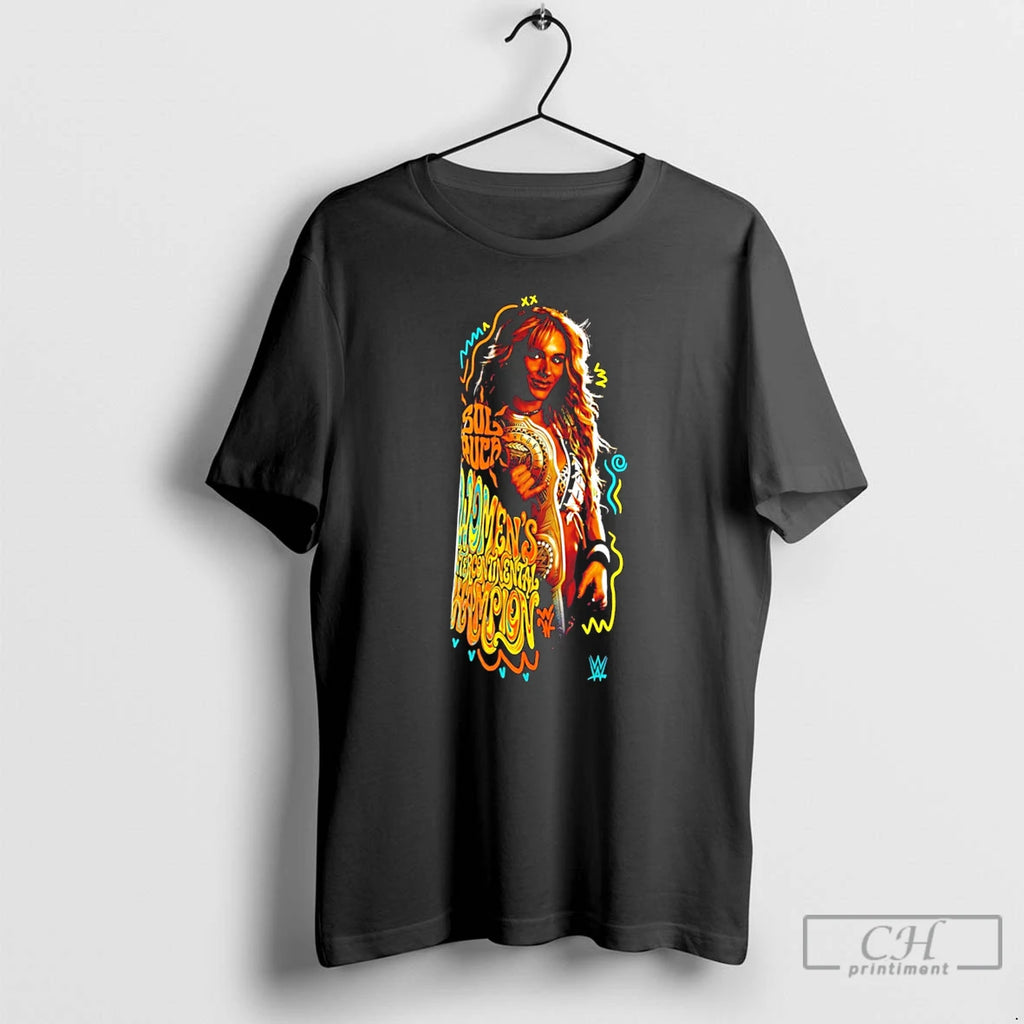 Premium Sol Ruca And New Intercontinental Champion 2026 Tee