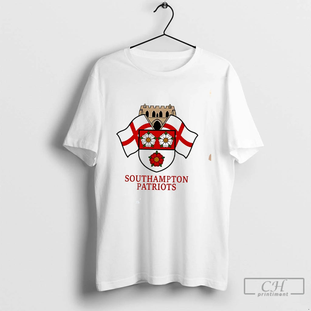 Premium Southampton Patriots Flag Logo Tee