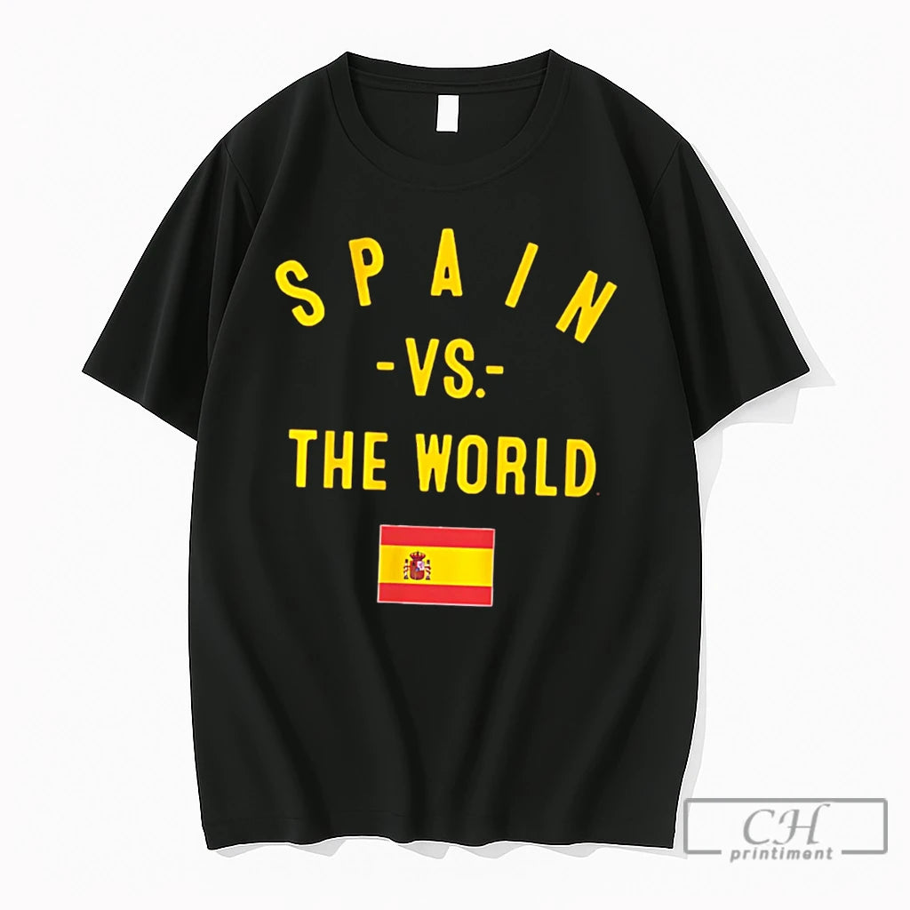 Premium Spain Vs The World 2026 Flag Tee