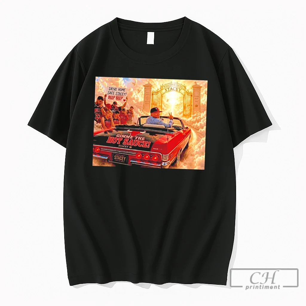 Premium Stacey King Chicago Bulls Gimme The Hot Sauce Tee