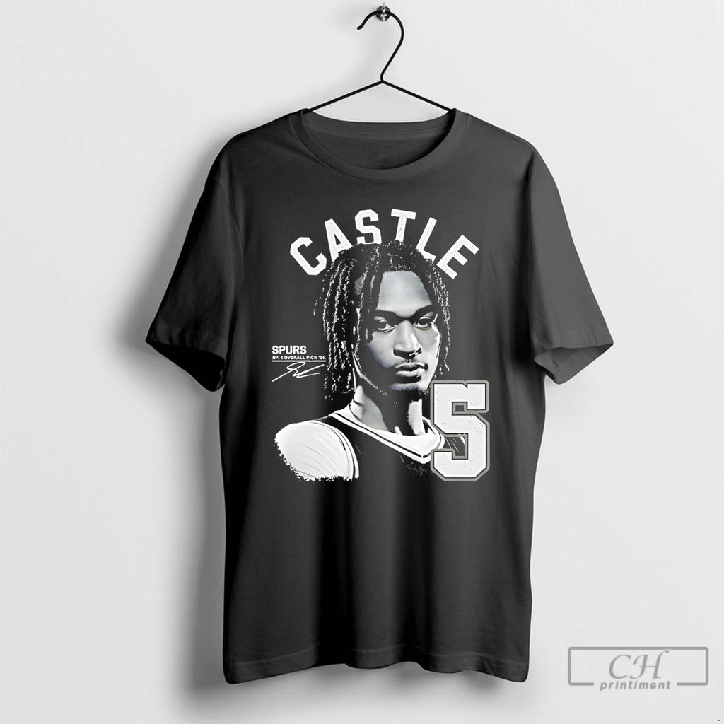 Premium Stephon Castle San Antonio Spurs Basketball No 4 Overall Pick 24 T Shirts Sweater