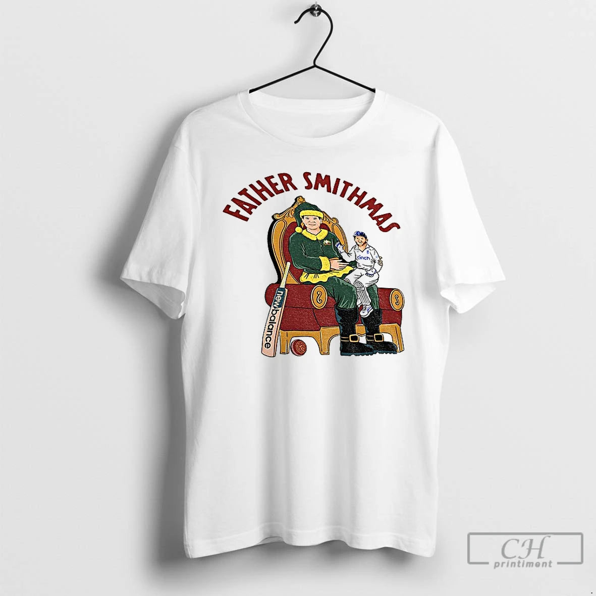 Premium Steve Smith Cartoon Cricket Father Smithmas T-Shirts, Hoodie, Sweatshirt | DripVista.com