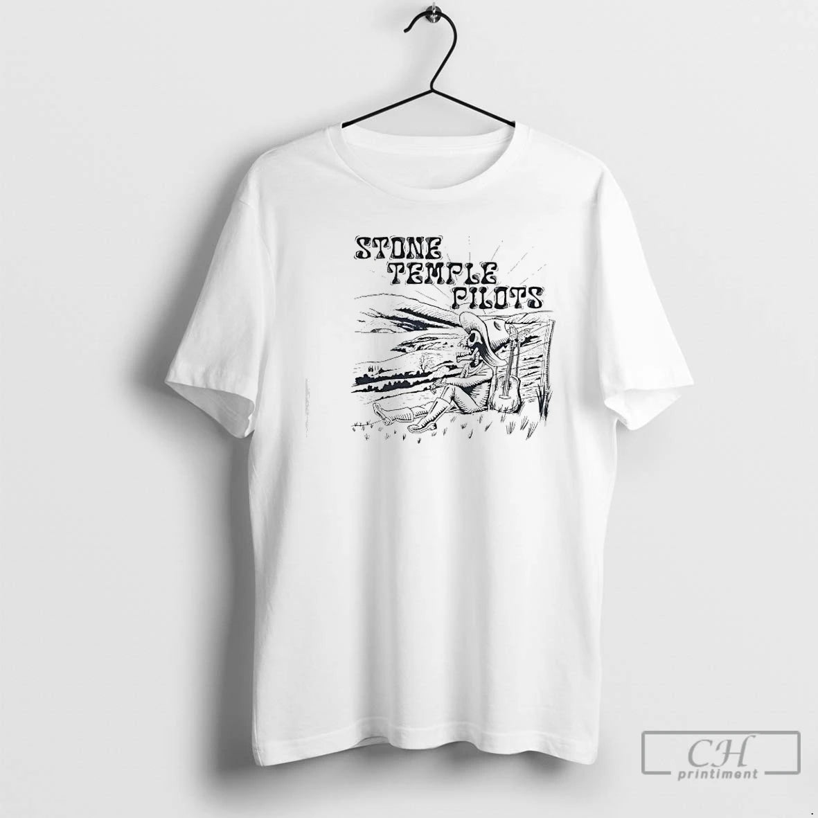 Premium Stone Temple Pilots Band Skeleton T-Shirts, Hoodie, Sweatshirt | DripVista.com