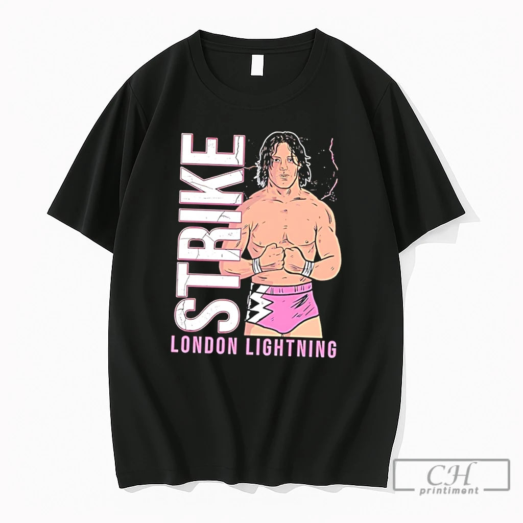 Premium Strike London Lighting Illustration Tee