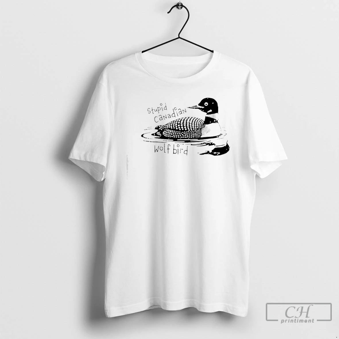 Premium Stupid Canadian Wolf Bird Sarcastic Animal Lgbt Gay Pride T-Shirts, Hoodie, Sweatshirt | DripVista.com