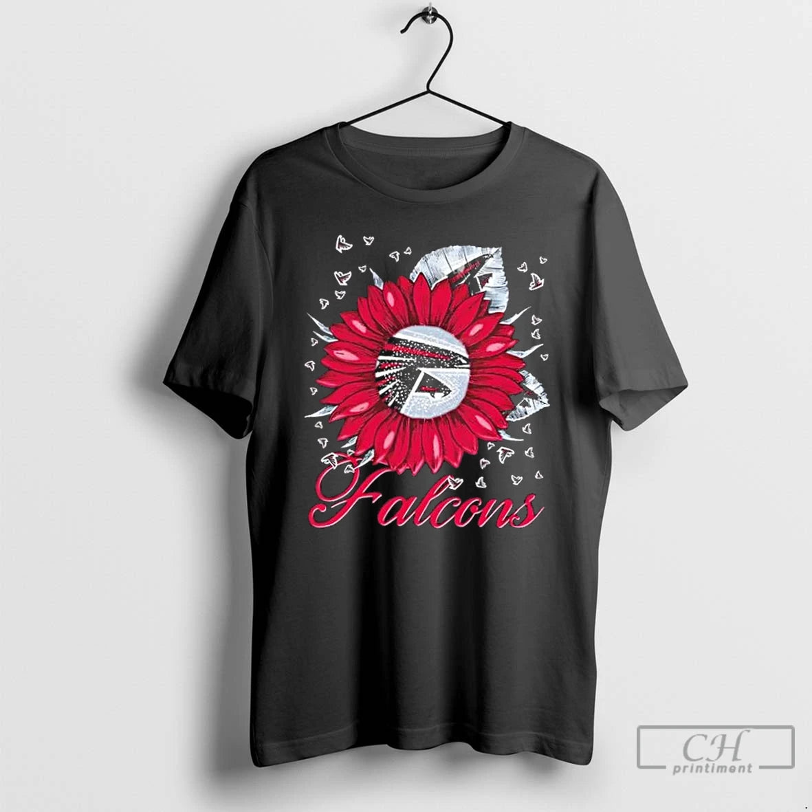 Premium Sunflower X Atlanta Falcons Football Logo T-Shirts, Hoodie, Sweatshirt | DripVista.com