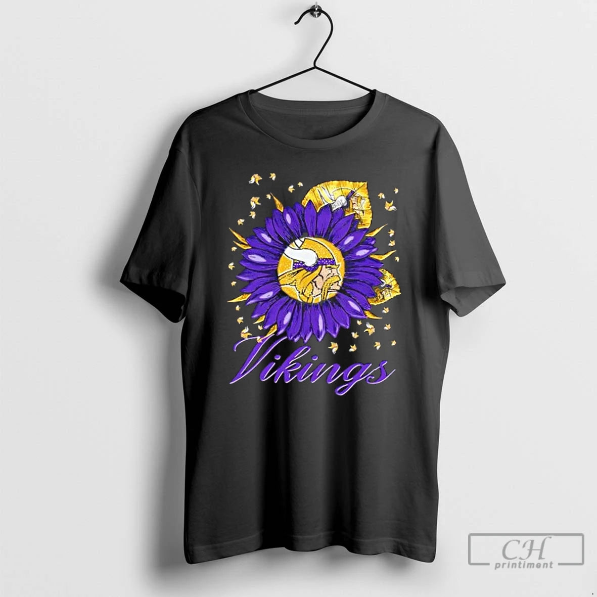 Premium Sunflower X Minnesota Vikings Football Logo T-Shirts, Hoodie, Sweatshirt | DripVista.com
