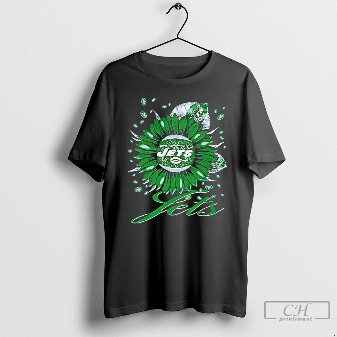 Premium Sunflower X New York Jets Football Logo T-Shirts, Hoodie, Sweatshirt | DripVista.com