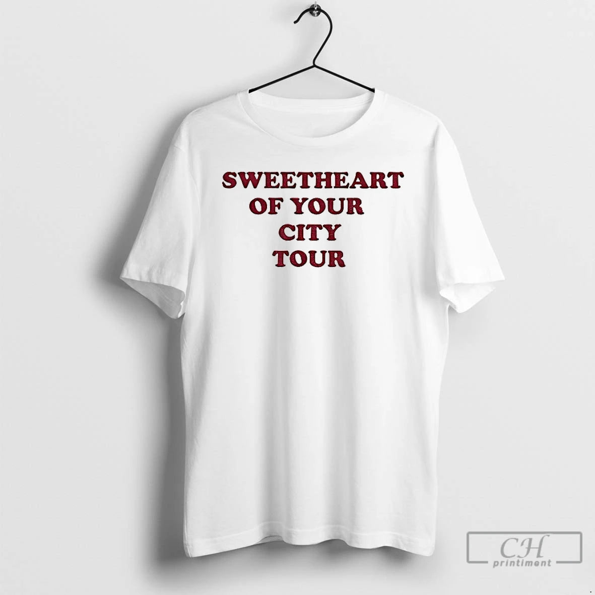Premium Sweetheart Of Your City Your T-Shirts, Hoodie, Sweatshirt | DripVista.com