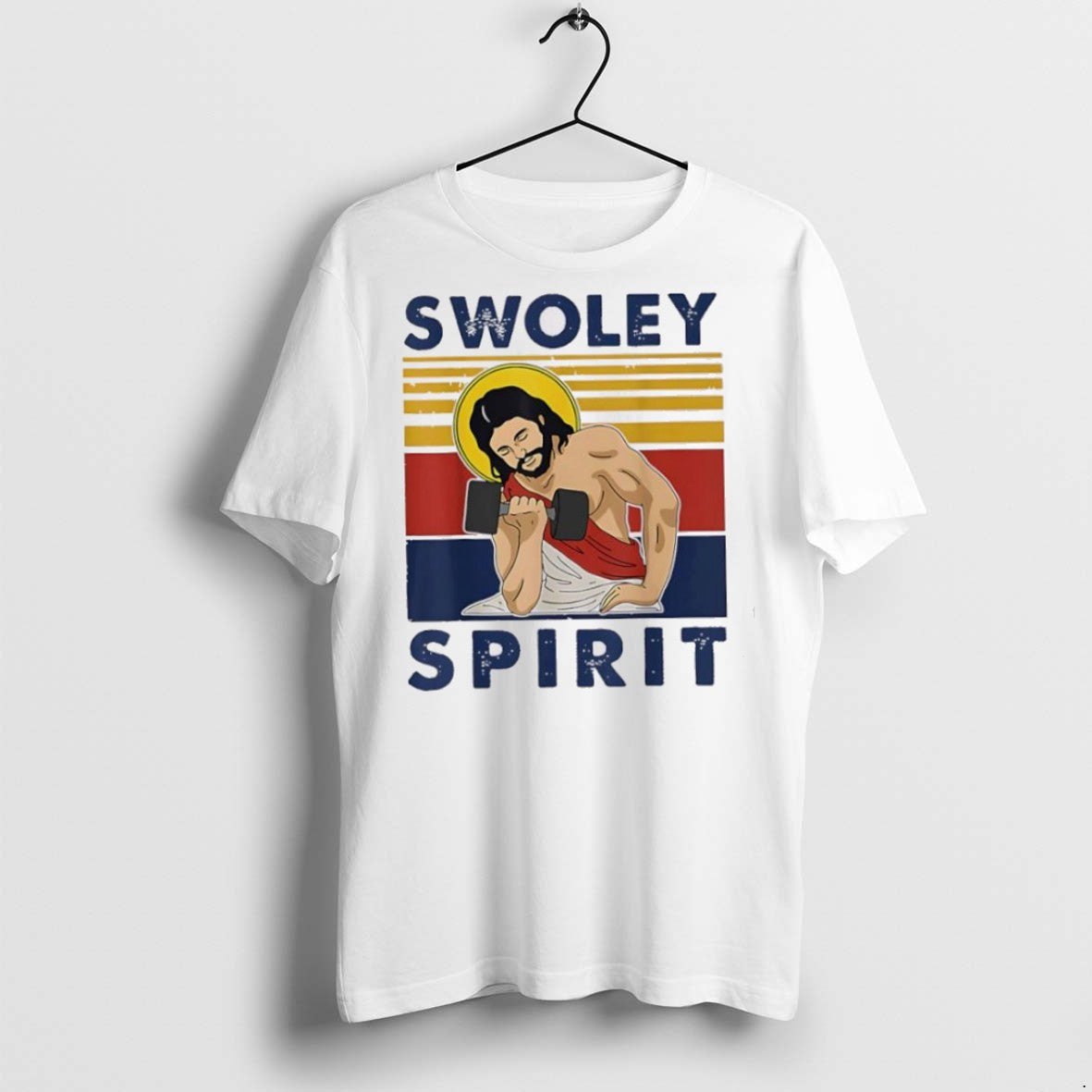Premium Swoley Spirit Weightlifting Jesus Vintage T Shirts