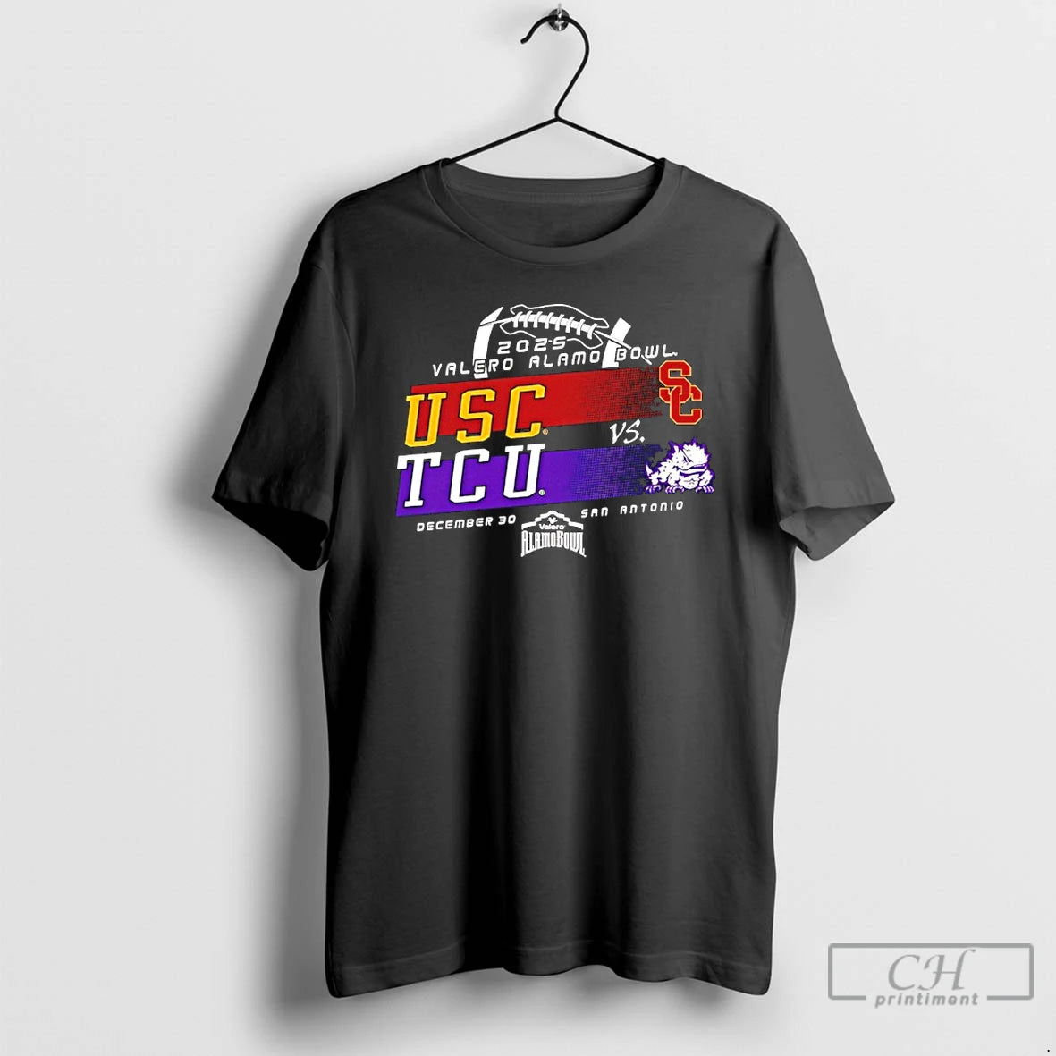 Premium Tcu Vs Usc 2025 Alamo Bowl Bound T-Shirts, Hoodie, Sweatshirt | DripVista.com