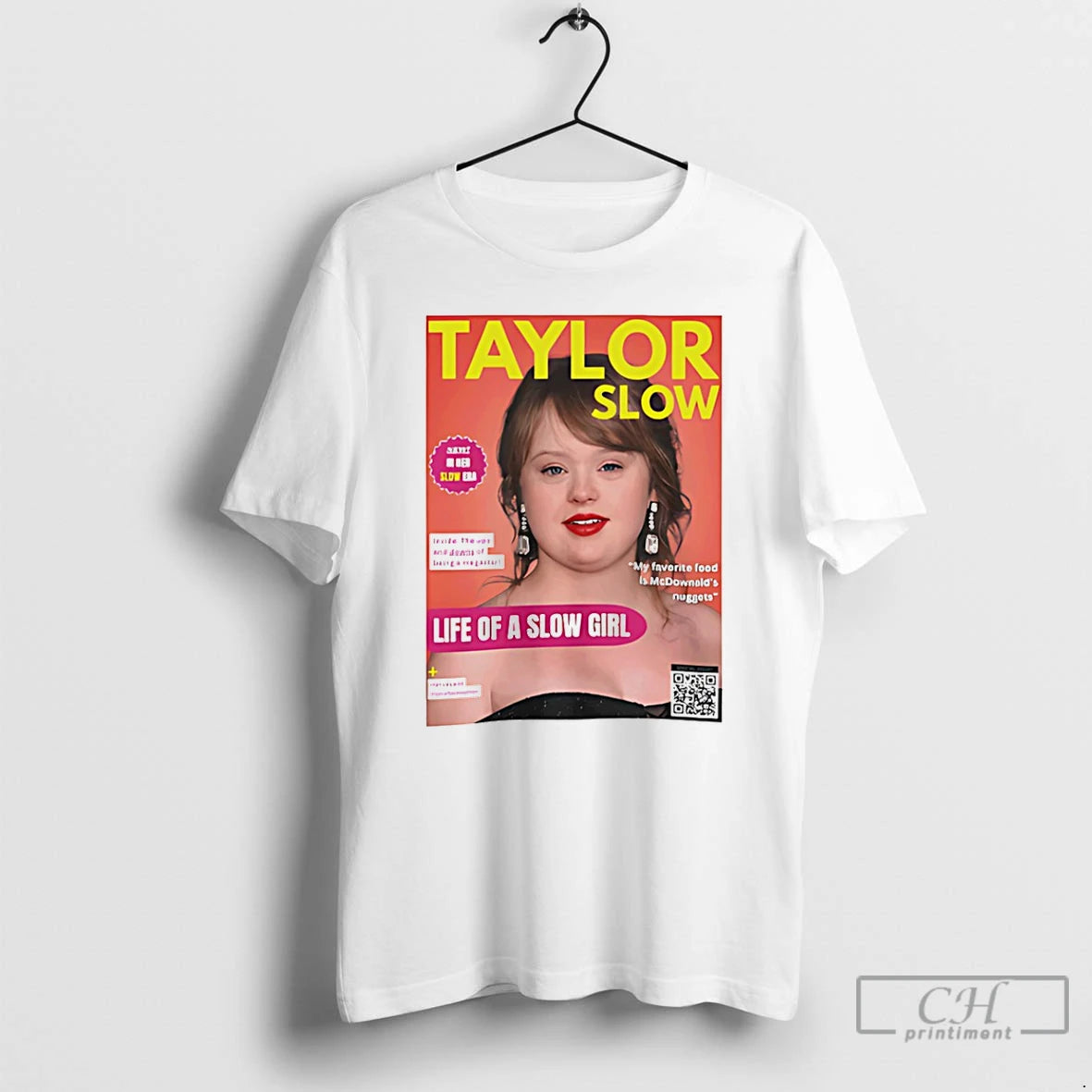 Premium Taylor Slow Life Of A Slow Girl Down T-Shirts, Hoodie, Sweatshirt | DripVista.com