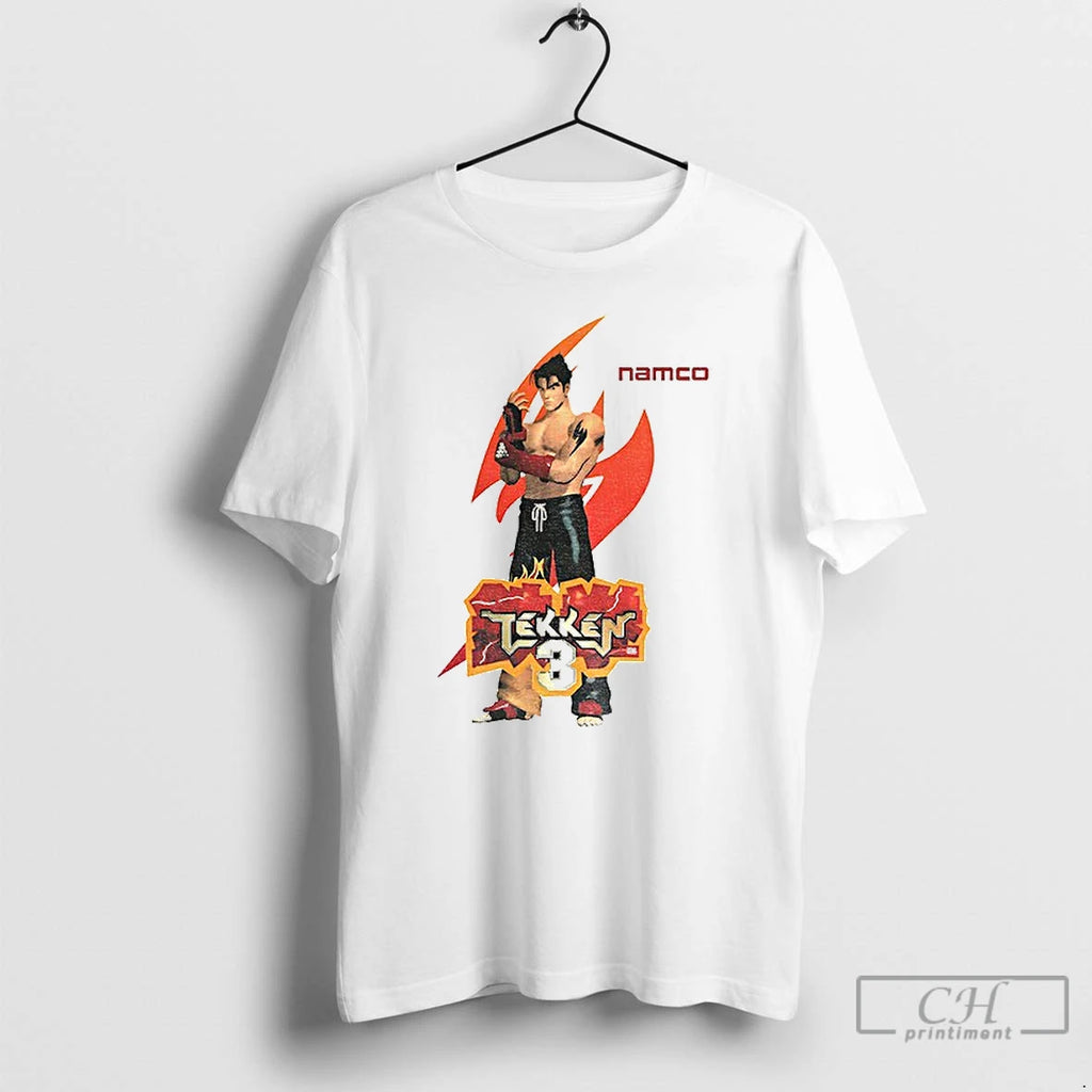 Premium Tekken 3 Namco Promo Arcade Throwback T-Shirts, Hoodie, Sweatshirt | DripVista.com