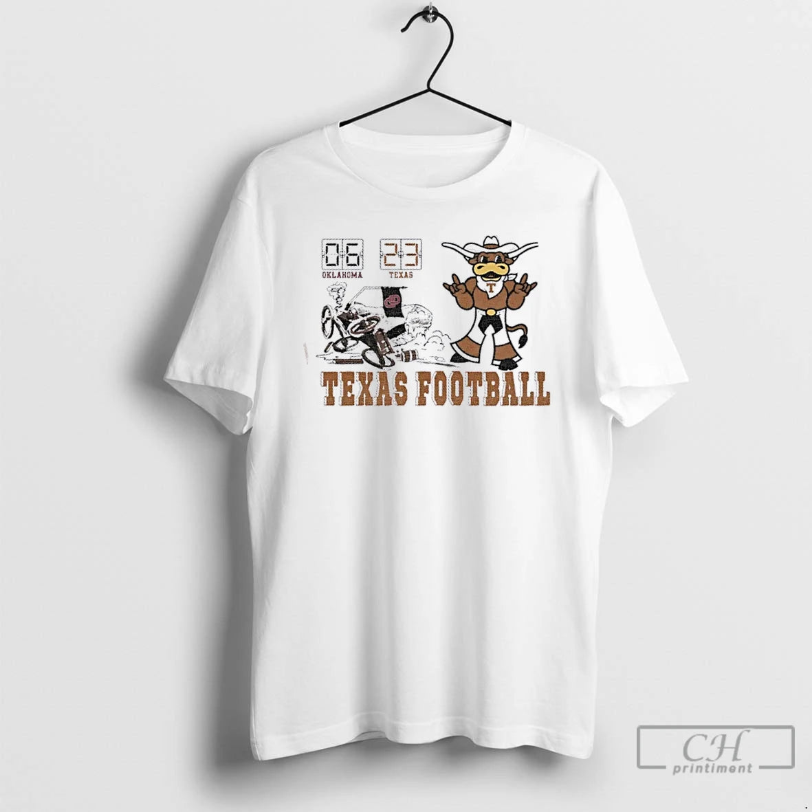 Premium Texas Longhorns Beat Oklahoma Sooners 23 06 In Red River Rivalry 2025 T Shirts Hoodie, Sweatshirt | DripVista.com