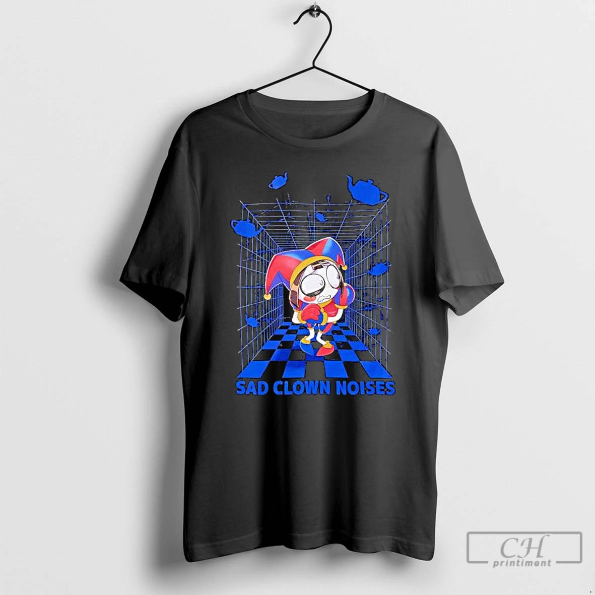 Premium The Amazing Digital Circus Pomni Sad Clown Noises T-Shirts, Hoodie, Sweatshirt | DripVista.com