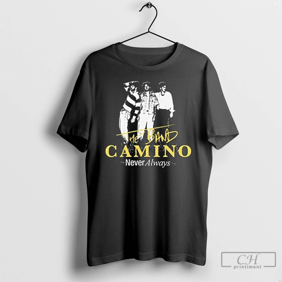 Premium The Band Camino Never Always Photo Tour T-Shirts, Hoodie, Sweatshirt | DripVista.com