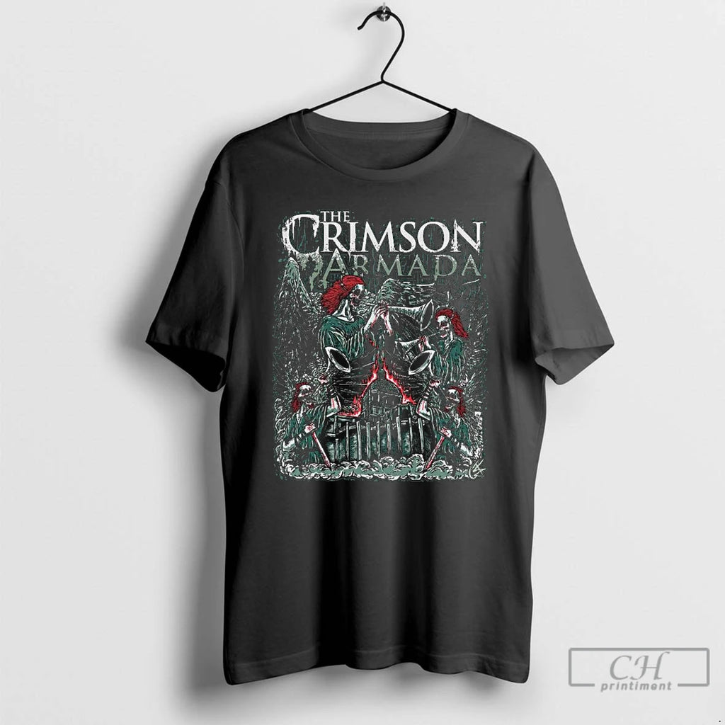 Premium The Crimson Armada Guardians Reanimated T-Shirts, Hoodie, Sweatshirt | DripVista.com