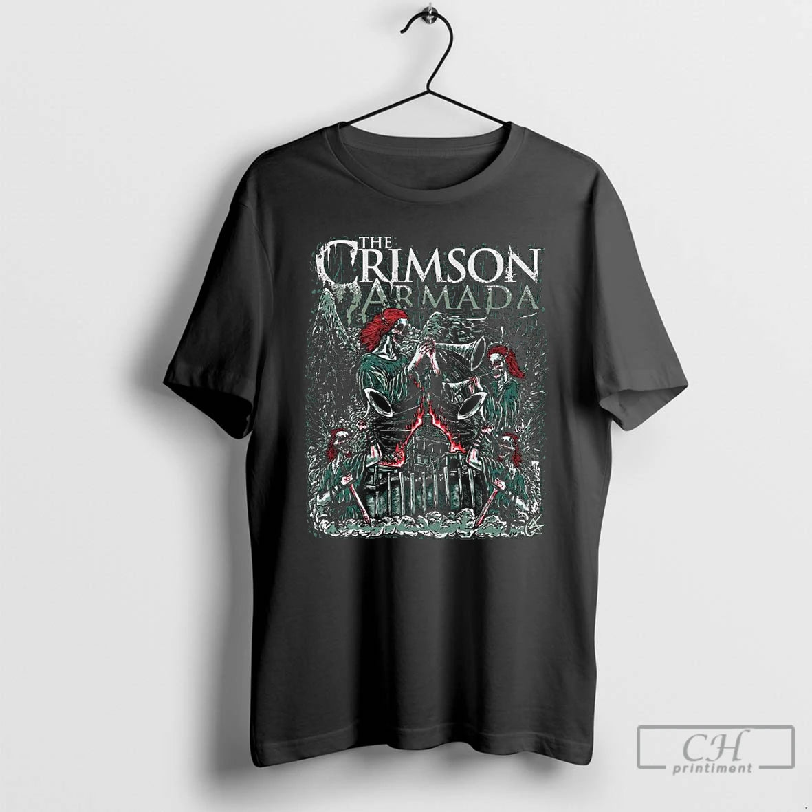 Premium The Crimson Armada Guardians Reanimated T-Shirts, Hoodie, Sweatshirt | DripVista.com