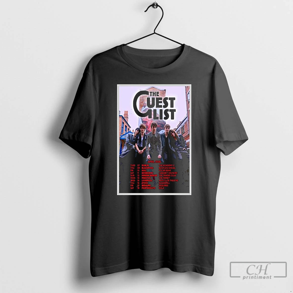 Premium The Guest List April 2026 Show T-Shirts, Hoodie, Sweatshirt | DripVista.com