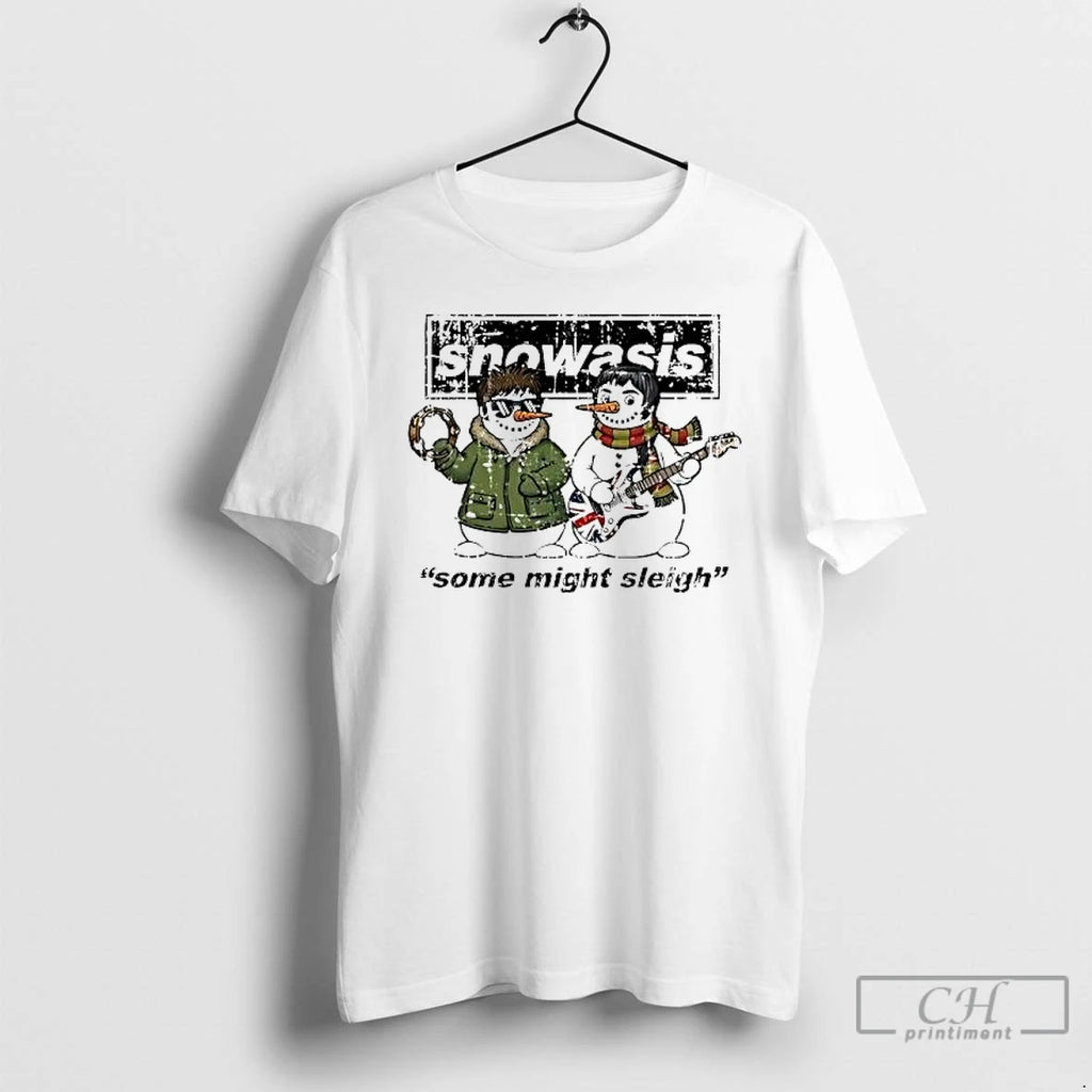 Premium The New Snowasis Some Might Sleigh Vintage T-Shirts, Hoodie, Sweatshirt | DripVista.com