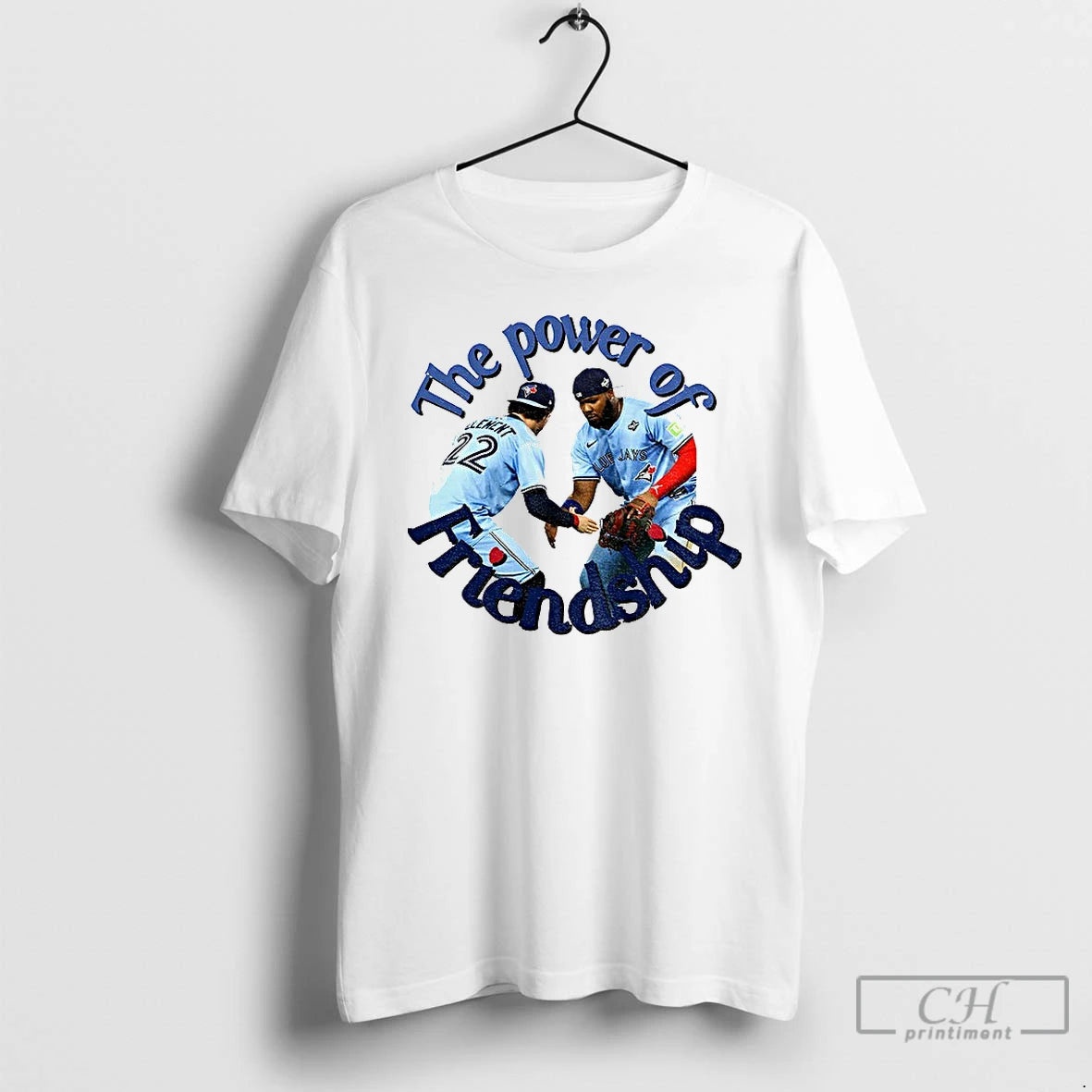 Premium The Power Of Friendship Toronto Blue Jays Mlb T-Shirts, Hoodie, Sweatshirt | DripVista.com