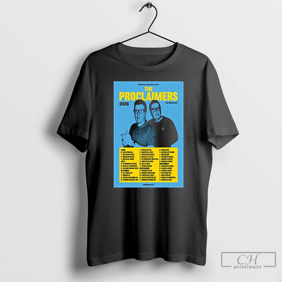 Premium The Proclaimers 2026 Uk Tour T-Shirts, Hoodie, Sweatshirt | DripVista.com