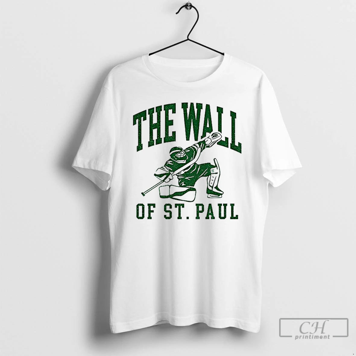 Premium The Wall Of St Paul Hockey Goalie T-Shirts, Hoodie, Sweatshirt | DripVista.com
