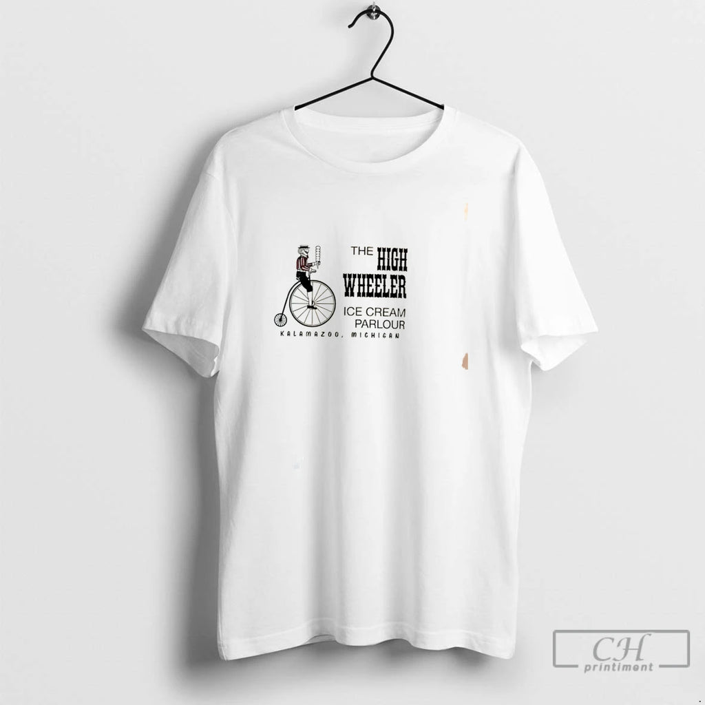 Premium The High Wheeler Ice Cream Parlour Graphic Tee