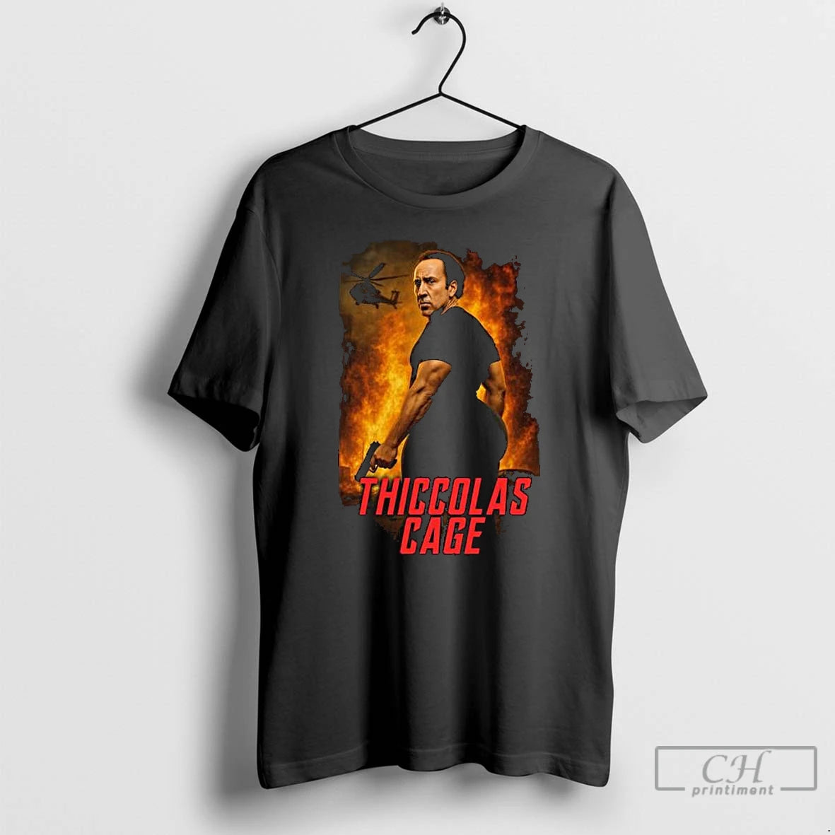 Premium Thiccolas Cage T-Shirts, Hoodie, Sweatshirt | DripVista.com