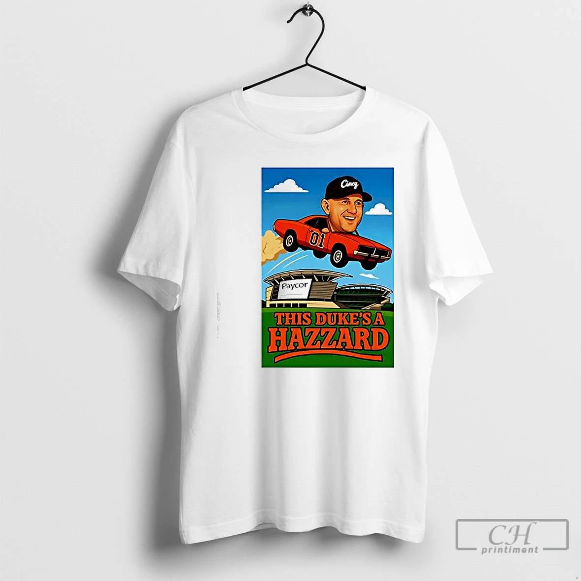 Premium This Dukes Of Hazzard Cincy General Lee Car Graphic T-Shirts, Hoodie, Sweatshirt | DripVista.com