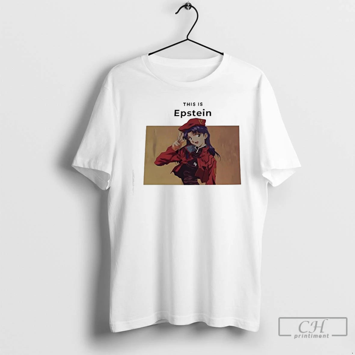 Premium This Is Epstein Misato Katsuragi Anime Neon Genesis Evangelion T-Shirts, Hoodie, Sweatshirt | DripVista.com