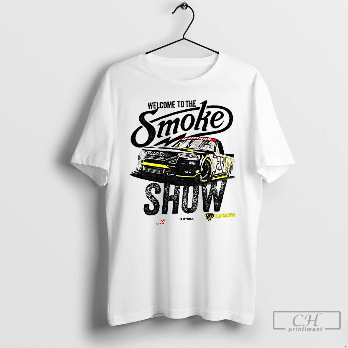 Premium Tony Stewart Welcome To The Smoke Show Kaulig Racing And Ram Logo T Shirts Hoodie, Sweatshirt | DripVista.com