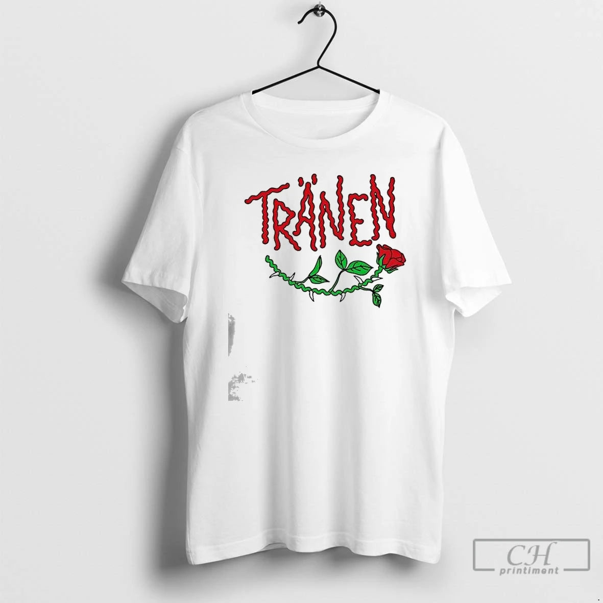Premium Tranen Rose T-Shirts, Hoodie, Sweatshirt | DripVista.com