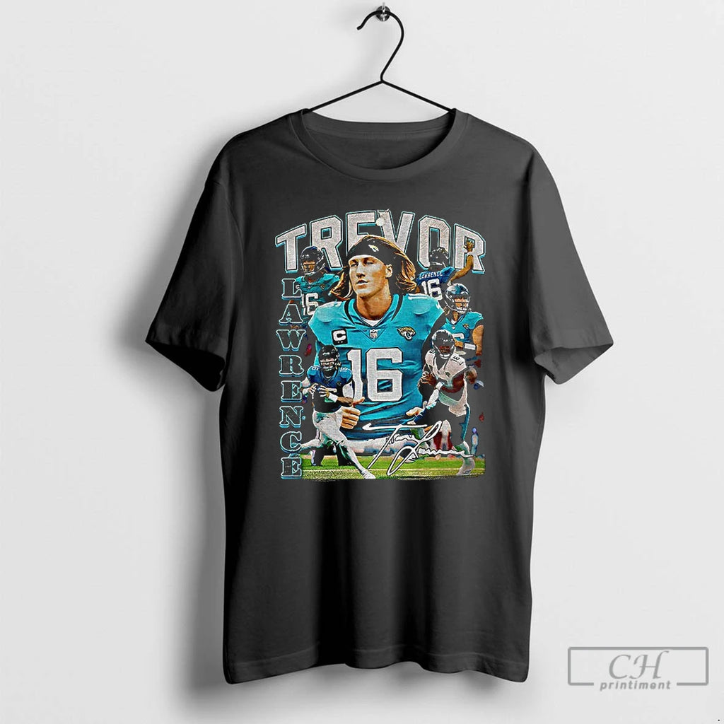 Premium Trevor Lawrence Jacksonville Football Vintage T-Shirts, Hoodie, Sweatshirt | DripVista.com