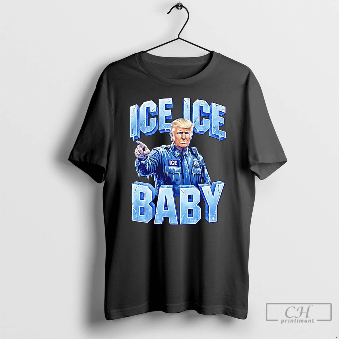 Premium Trump Ice Ice Baby T-Shirts, Hoodie, Sweatshirt | DripVista.com