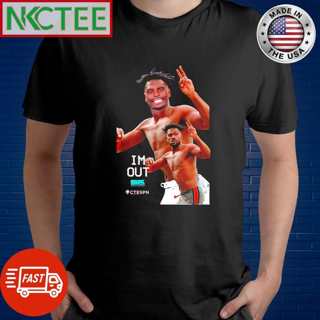 Premium Tyreek Hill Antonio Brown I’m out CTESPN shirt
