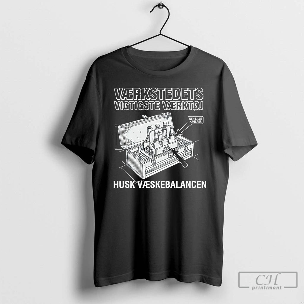 Premium Vaerkstedets Vigtigste Vaerktoj T-Shirts, Hoodie, Sweatshirt | DripVista.com